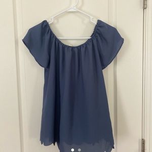 Off the shoulder top